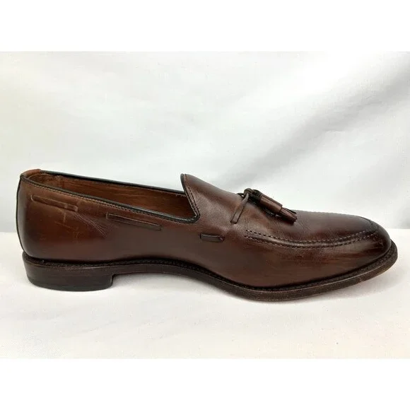 Allen Edmonds Men's Grayson Tassel Loafers Dress Shoes Size 13 D Brown - Picture 7 of 11